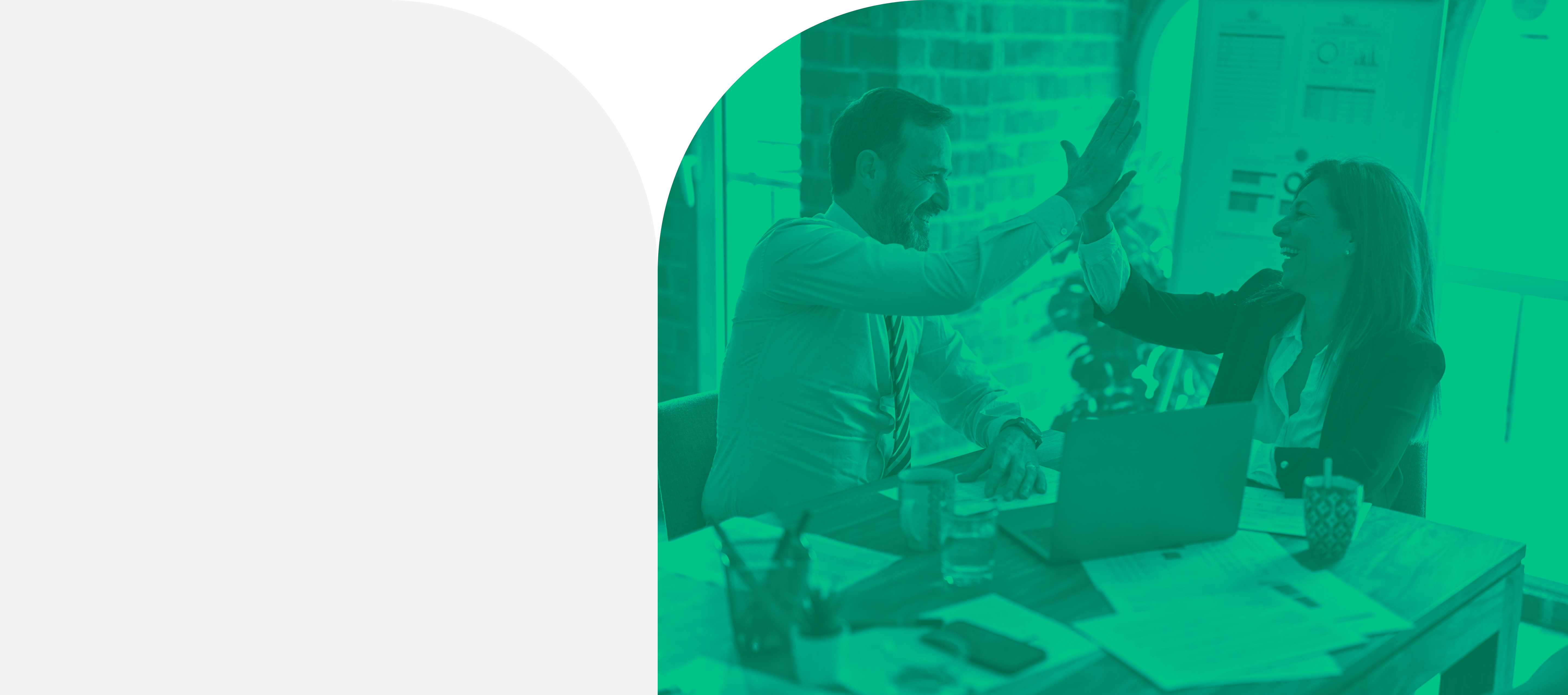 Profesionales de negocios